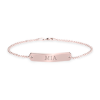 Classic Name Bar Bracelet