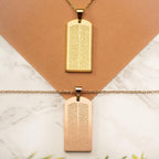 4 Qul Tag Necklace