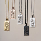Alhamdulilah  Tag Necklace