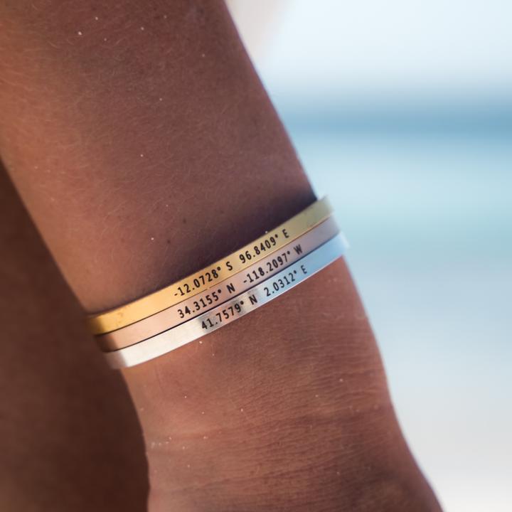 Engraved Name Cuff Braclet