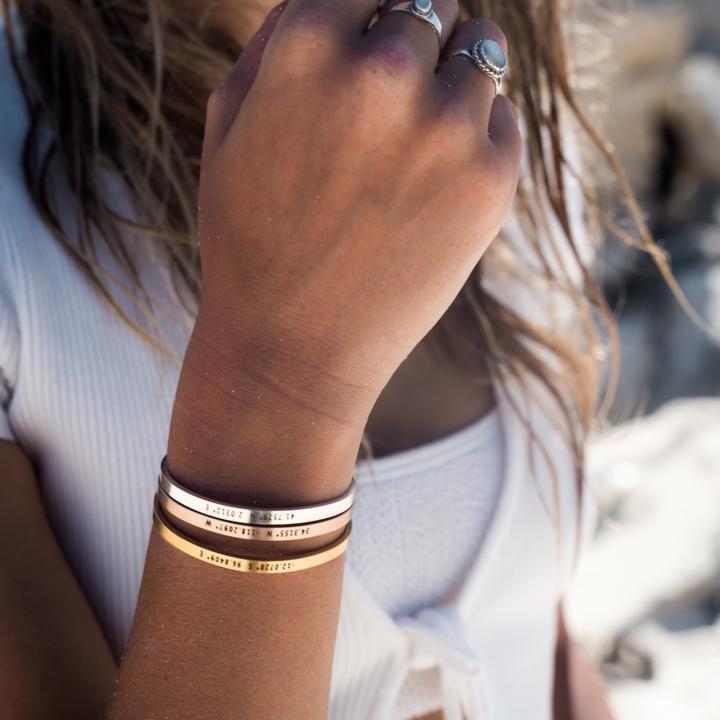 Engraved Name Cuff Braclet