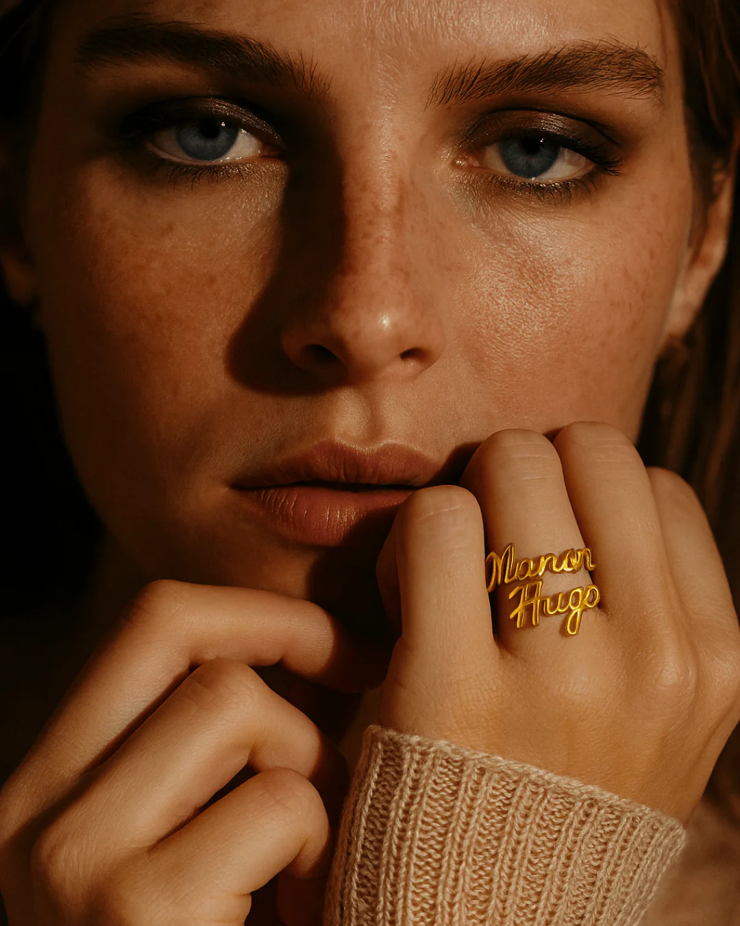 Beautifull Customize Name Ring